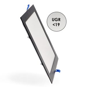 PANEL LED CUADRADO NEGRO 20W